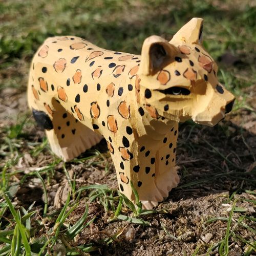 Produktbild: Wudimals A040461 - Leopard, Leopard, handgeschnitzt aus Holz