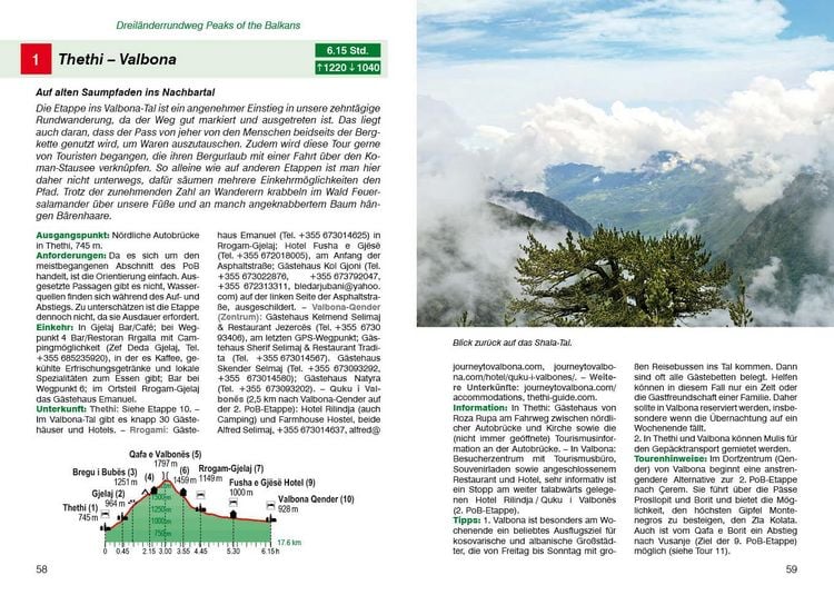 Produktbild: Peaks of the Balkans: Albanien, Kosovo und Montenegro