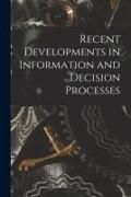 Produktbild: Recent Developments in Information and Decision Processes