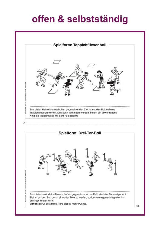 Produktbild: Lernzirkel Sport V: Ballspiele