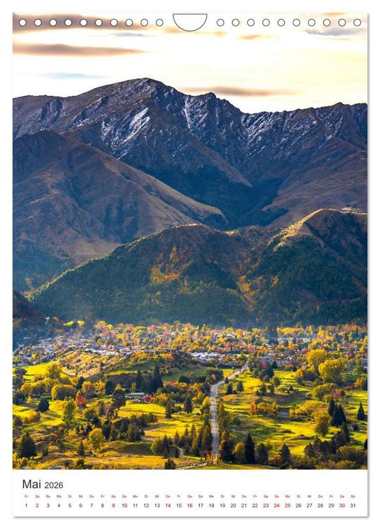 Produktbild: Faszinierendes Neuseeland (Wandkalender 2026 DIN A4 hoch), CALVENDO Monatskalender
