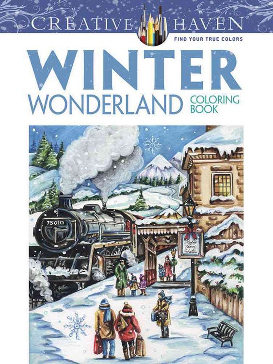 Produktbild: Creative Haven Winter Wonderland Coloring Book