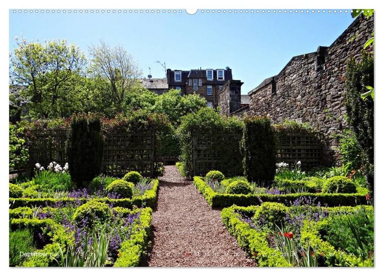 Produktbild: Edinburgh - D&ugrave;n &Egrave;ideann (Wandkalender 2026 DIN A2 quer), CALVENDO Monatskalender
