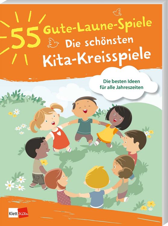 Produktbild: 55 Gute-Laune-Spiele: Die sch&ouml;nsten Kita-Kreisspiele