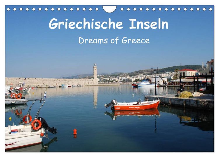 Produktbild: Griechische Inseln (Wandkalender 2026 DIN A4 quer), CALVENDO Monatskalender
