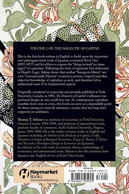 Produktbild: The Dialectics of Capital (Volume 2)
