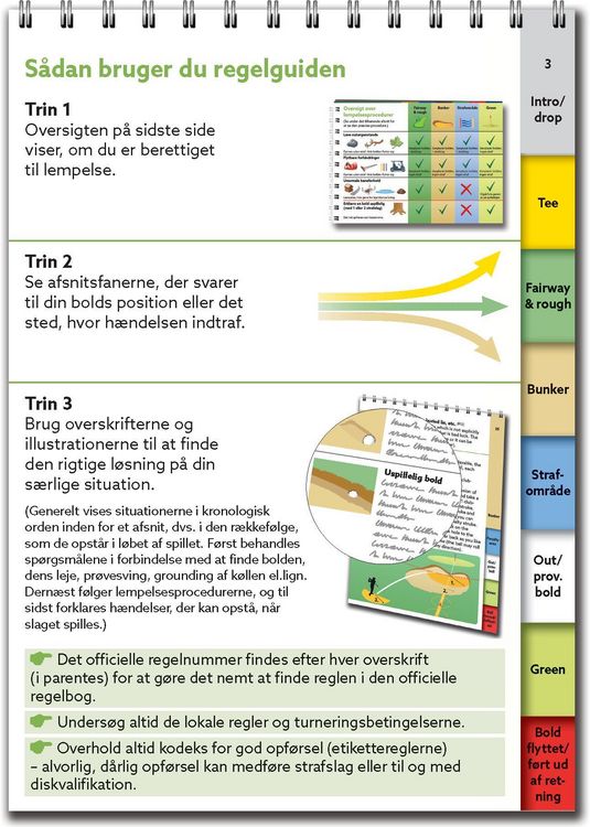 Produktbild: Quickguide til Golfreglerne 2023-2027