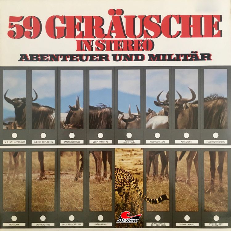 Produktbild: 59 Ger&auml;usche in Stereo - Abenteuer und Milit&auml;r