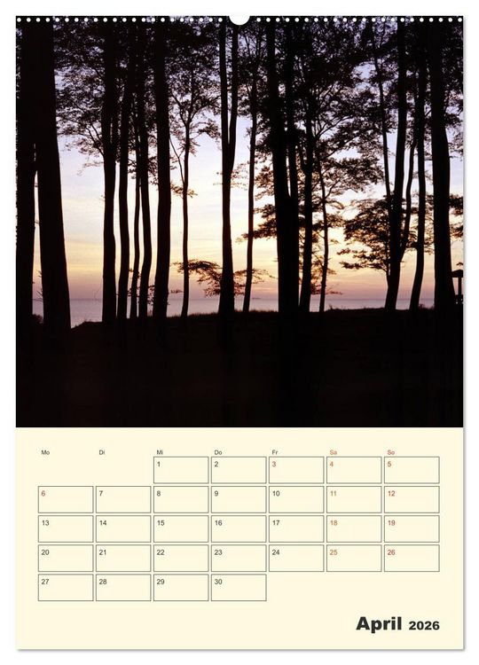 Produktbild: Usedom (hochwertiger Premium Wandkalender 2026 DIN A2 hoch), Kunstdruck in Hochglanz