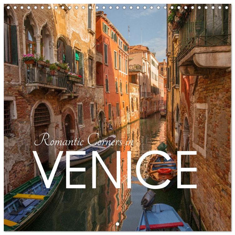 Produktbild: Romantic corners in Venice (Wall Calendar 2026 12 &times; 12 Inch) CALVENDO 12 Month Wall Calendar