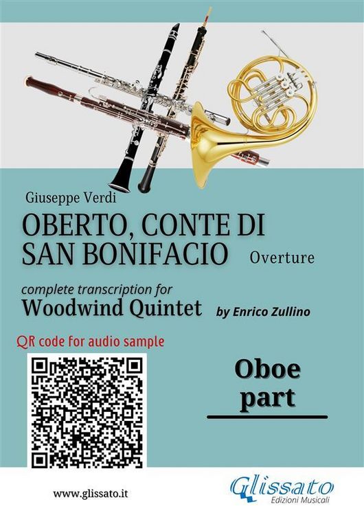 Produktbild: Oboe part of "Oberto" for Woodwind Quintet