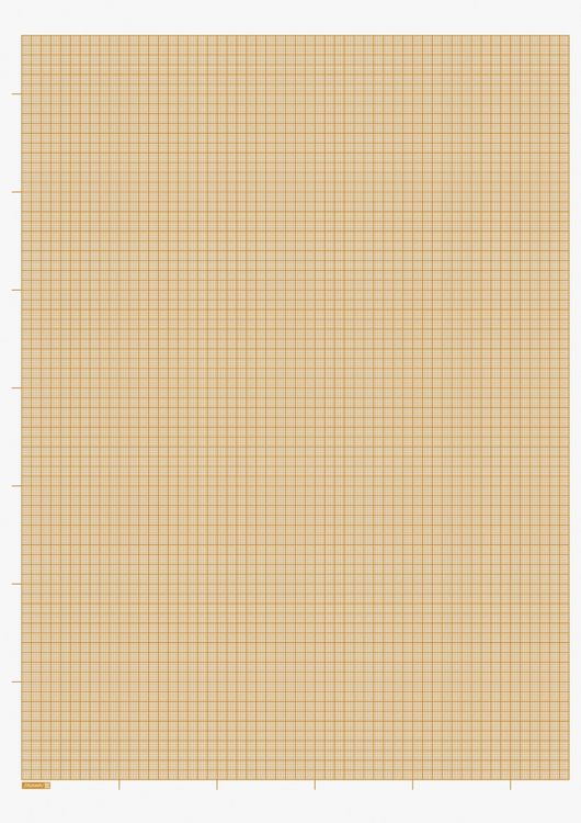 Produktbild: Brunnen Millimeter Block A4 Papier 20 Blatt