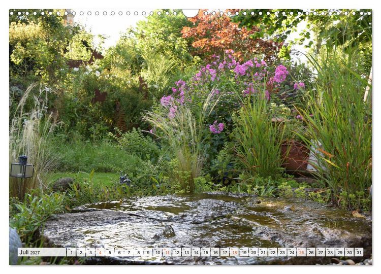 Produktbild: Momente im Garten (Wandkalender 2027 DIN A3 quer), CALVENDO Monatskalender