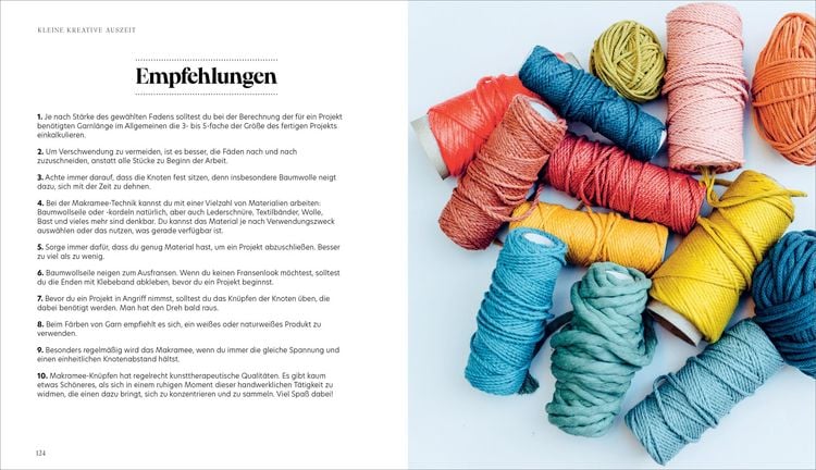 Produktbild: Kleine kreative Auszeit: Dekoratives Makramee kn&uuml;pfen