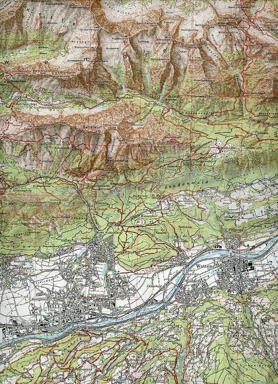 Produktbild: DAV Alpenvereinskarte 33 Tuxer Alpen 1 : 50 000 Wegmarkierung