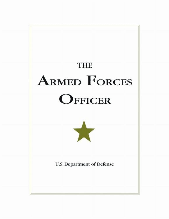 Produktbild: The Armed Forces Officer