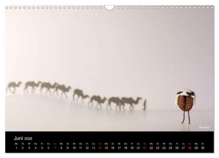Produktbild: Kaffeefahrt 2026 DIN A4 Querformat (Wandkalender 2026 DIN A3 quer), CALVENDO Monatskalender