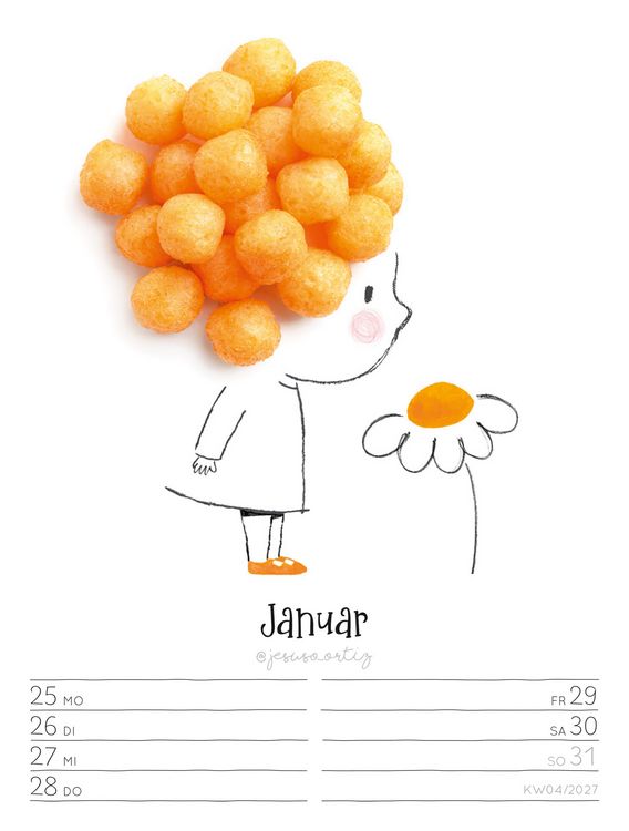 Produktbild: Little Dreams Wochenplaner Kalender 2027