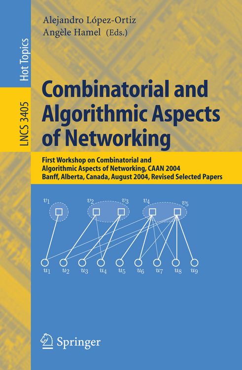 Produktbild: Combinatorial and Algorithmic Aspects of Networking