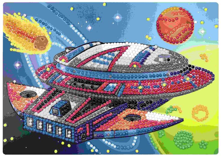 Produktbild: URSUS Diamond Painting "Creative Set Galaxy"