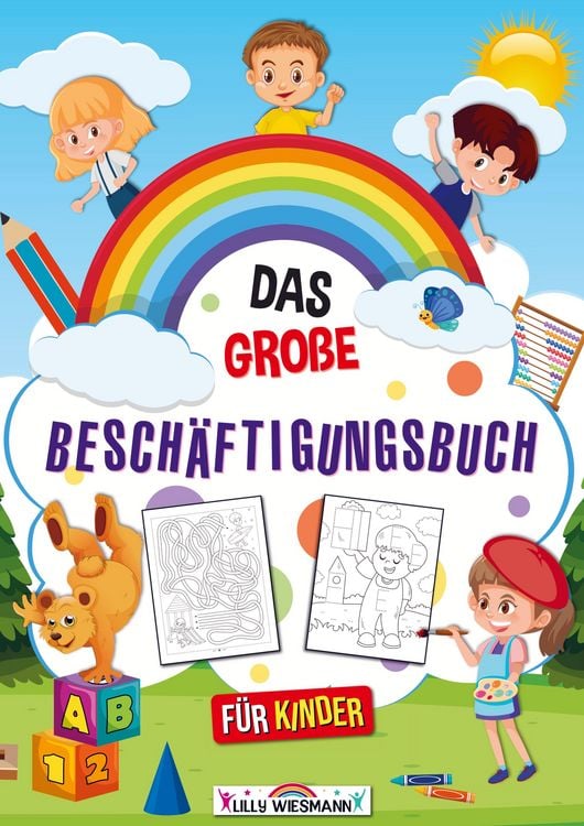 Produktbild: Das gro&szlig;e Besch&auml;ftigungsbuch f&uuml;r Kinder