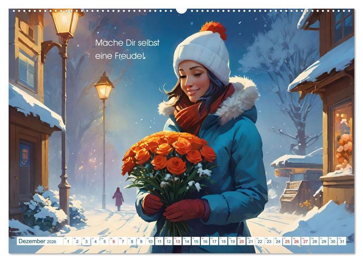 Produktbild: Du bist nicht alleine! (Wandkalender 2026 DIN A2 quer), CALVENDO Monatskalender