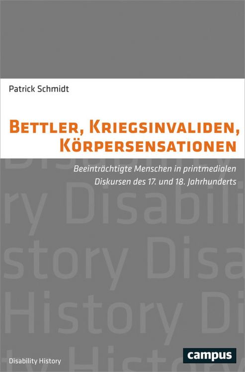 Produktbild: Bettler, Kriegsinvaliden, K&ouml;rpersensationen