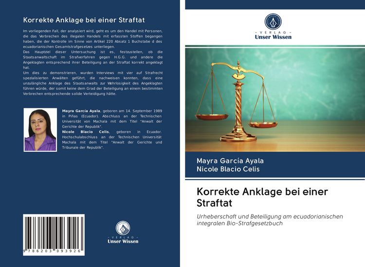 Produktbild: Korrekte Anklage bei einer Straftat