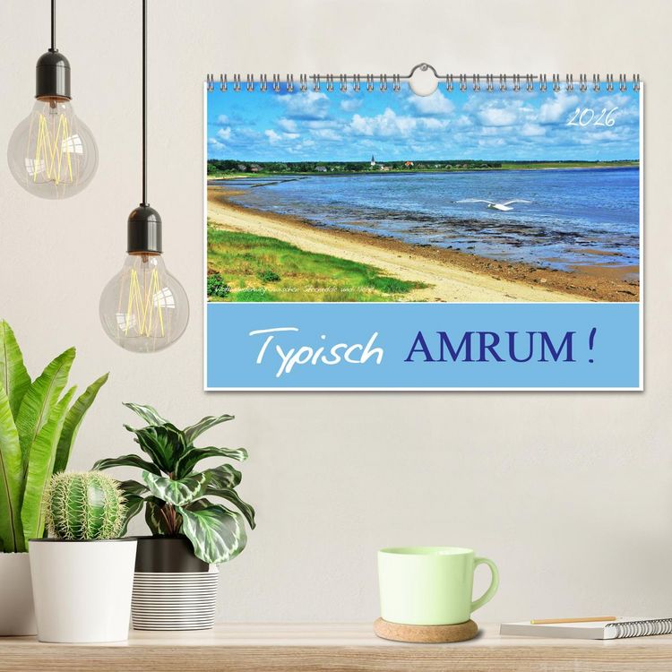 Produktbild: Typisch Amrum! (Wandkalender 2026 DIN A4 quer), CALVENDO Monatskalender