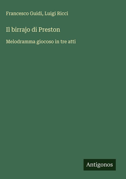 Produktbild: Il birrajo di Preston