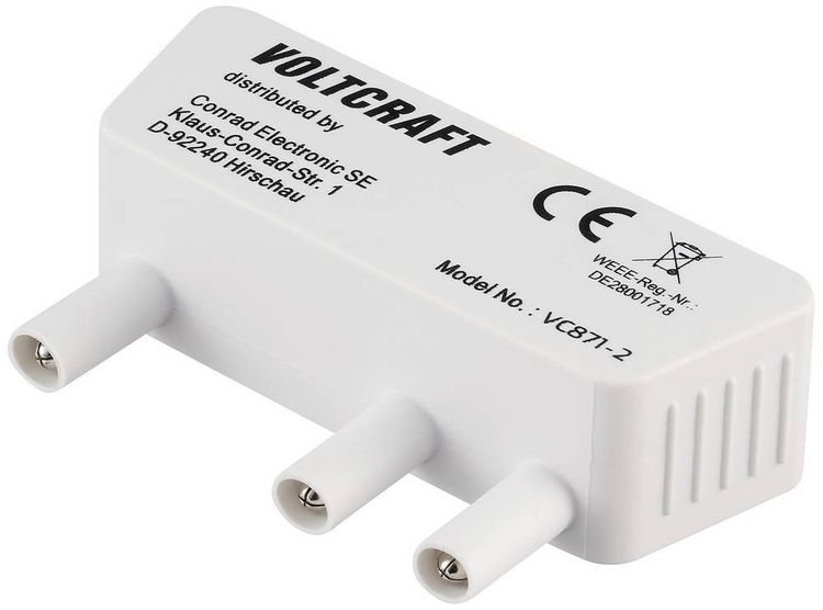 Produktbild: VOLTCRAFT VC-14453835 VC871-2 Messadapter 1St.