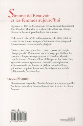 Produktbild: Simone de Beauvoir et les femmes aujourd'hui