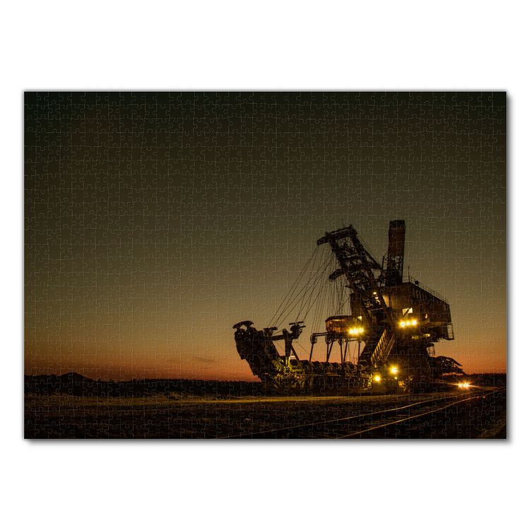 Produktbild: Lais Puzzle Bergbaubagger 1000 Teile