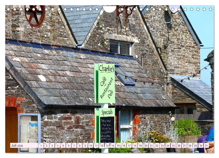 Produktbild: Cornwall im Fr&uuml;hling (Wandkalender 2026 DIN A4 quer), CALVENDO Monatskalender