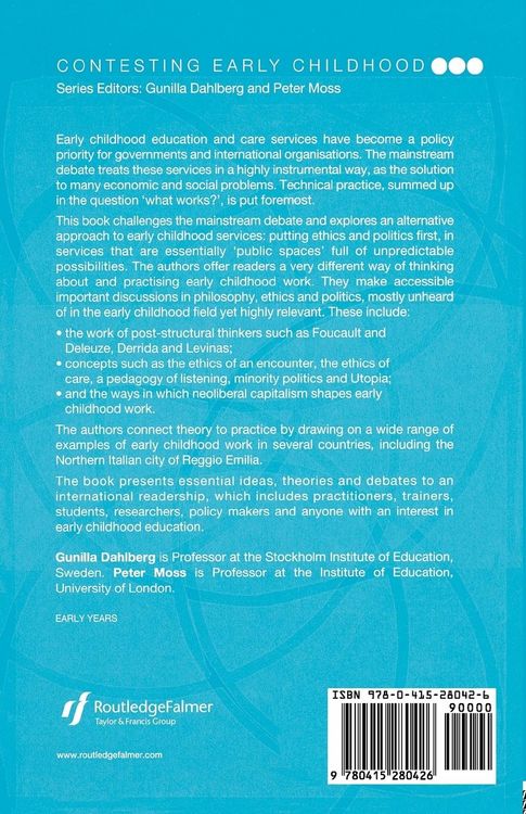 Produktbild: Ethics and Politics in Early Childhood Education