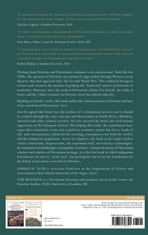 Produktbild: Decolonizing the Study of Palestine