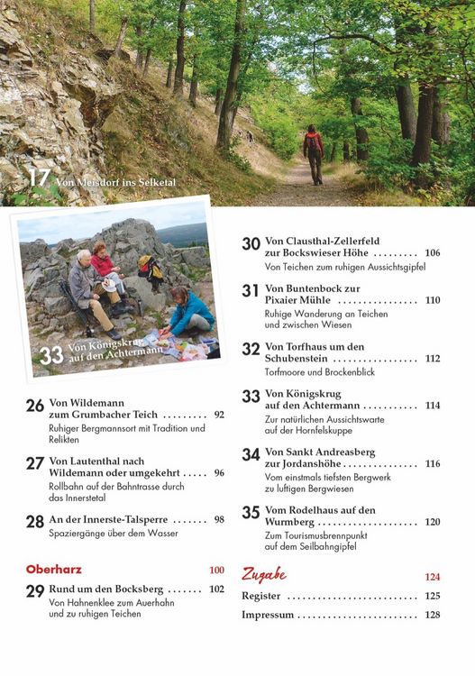 Produktbild: Wanderungen f&uuml;r Senioren im Harz