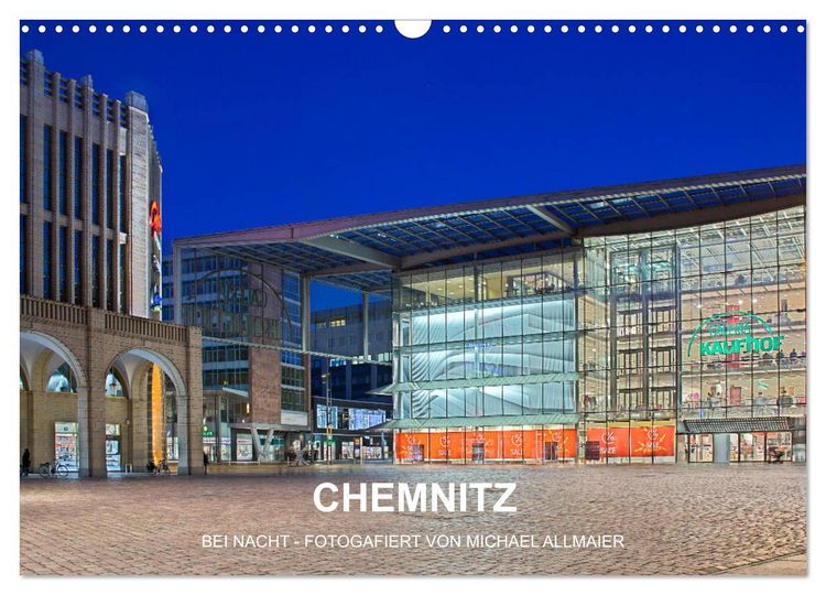 Produktbild: Chemnitz - fotografiert von Michael Allmaier (Wandkalender 2026 DIN A3 quer), CALVENDO Monatskalender