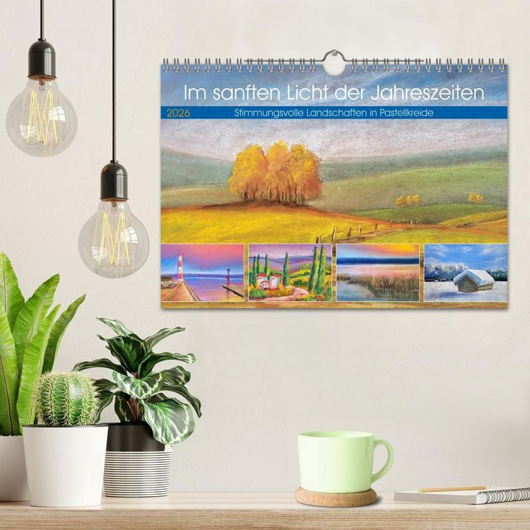 Produktbild: Im sanften Licht der Jahreszeiten. (Wandkalender 2026 DIN A4 quer), CALVENDO Monatskalender