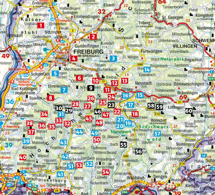 Produktbild: ROTHER Wanderf&uuml;hrer Schwarzwald S&uuml;d