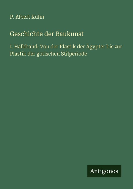 Produktbild: Geschichte der Baukunst
