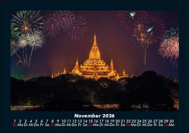 Produktbild: Tempel 2026 Fotokalender DIN A5