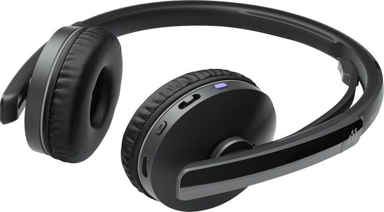 Produktbild: EPOS On Ear Headset Bluetooth&reg; Stereo Schwarz Noise Cancelling Lautst&auml;rkeregelung, Mikrofon-Stummschaltung Telefon