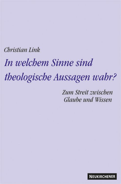 Produktbild: In welchem Sinne sind theologische Aussagen wahr?