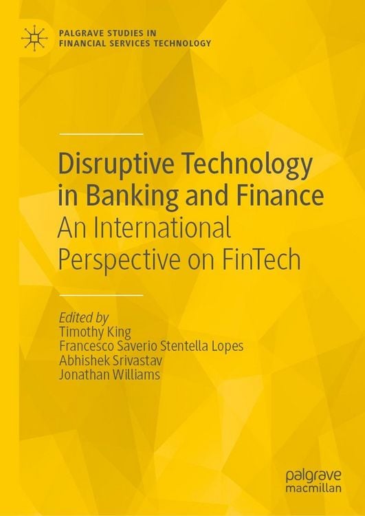 Produktbild: Disruptive Technology in Banking and Finance