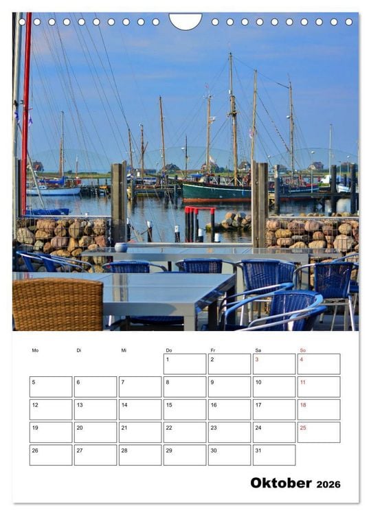 Produktbild: Marina Heiligenhafen (Wandkalender 2026 DIN A4 hoch), CALVENDO Monatskalender