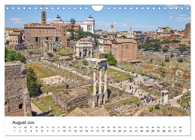 Produktbild: Einzigartiges Italien (Wandkalender 2026 DIN A4 quer), CALVENDO Monatskalender