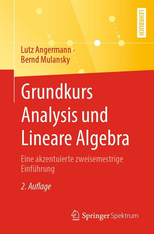 Produktbild: Grundkurs Analysis und Lineare Algebra