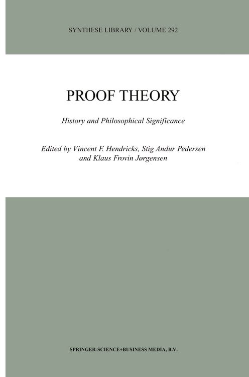 Produktbild: Proof Theory