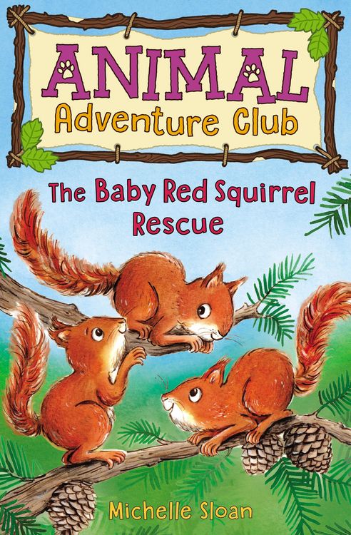 Produktbild: The Baby Red Squirrel Rescue (Animal Adventure Club 3)